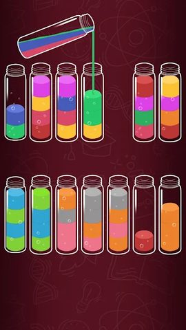 Screenshot 19: Soda Sort: Water Color Puzzle