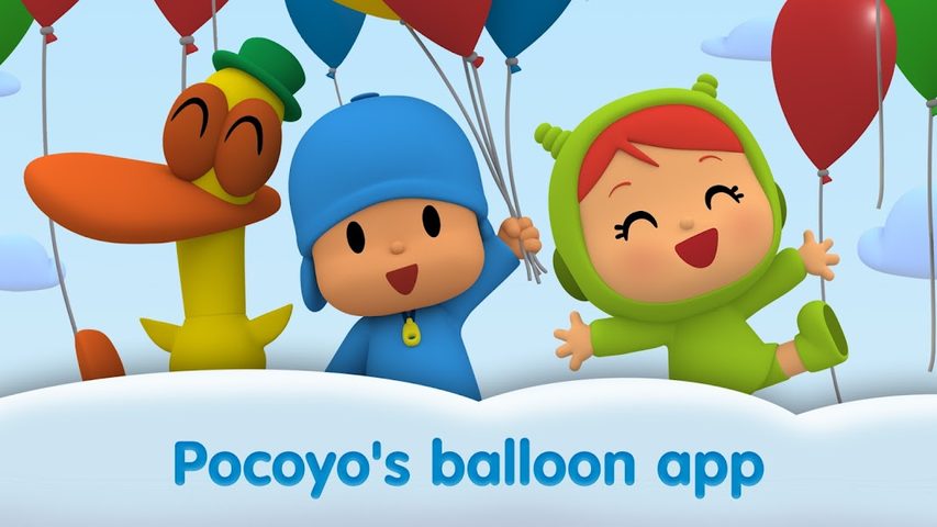 Screenshot 1: Pocoyo Pop: Balloon Game for children