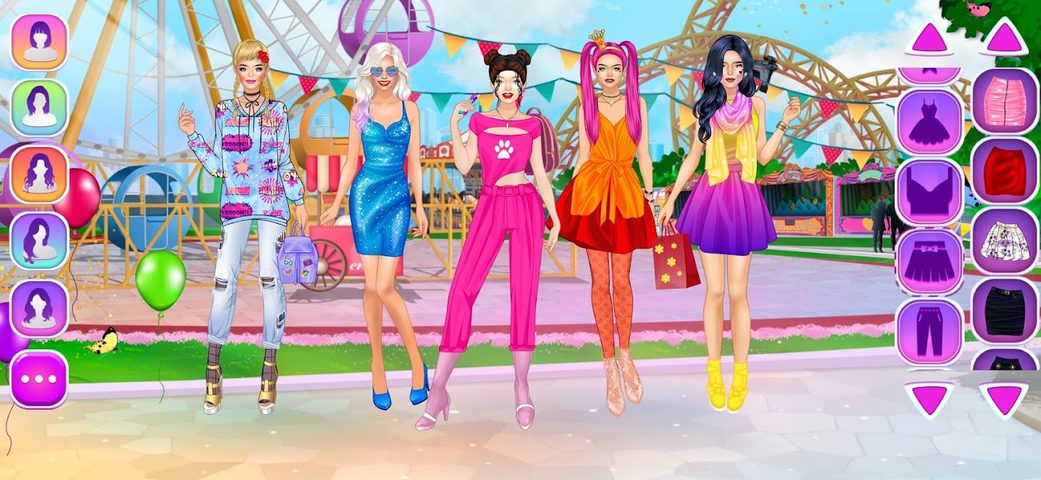Screenshot 2: Star College Girls Makeover