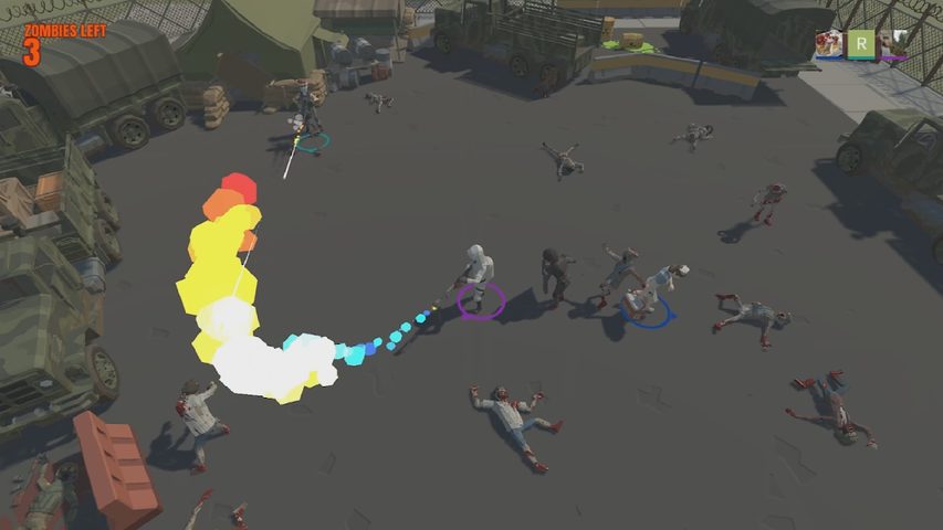 Screenshot 1: Zombie Attack