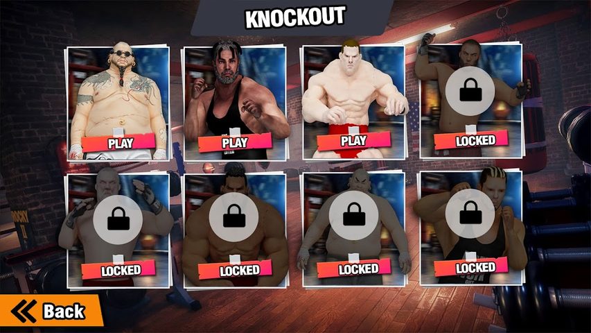 Screenshot 4: Bodybuilder GYM Fighting Game