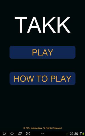 Screenshot 1: TAKK