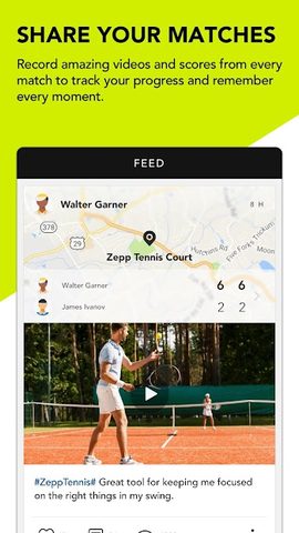 Screenshot 4: Zepp Tennis - Scoring, Sweet S