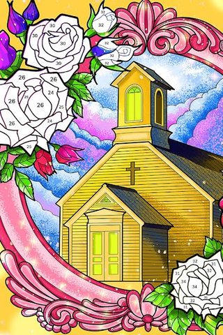 Screenshot 13: Bible Coloring - Paint by Number, Free Bible Games