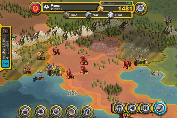 Screenshot 1: Demise of Nations