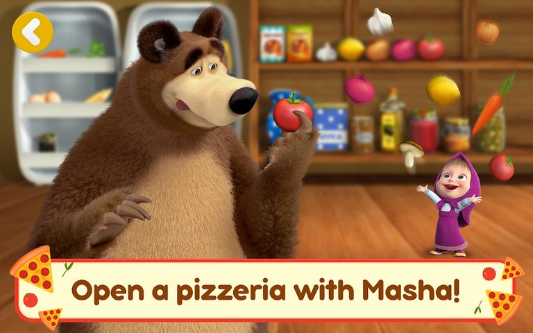 Screenshot 20: Masha and the Bear Pizza Maker
