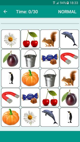 Screenshot 3: Brain game. Picture Match.