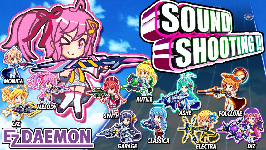 Screenshot 5: SOUND SHOOTING!! - Rhythm Acti