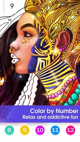 Screenshot 4: Color by Number - Happy Paint