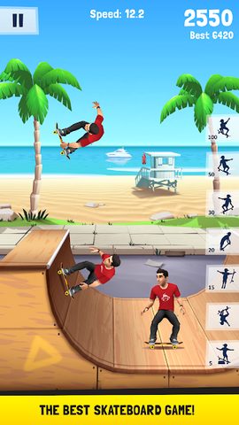 Screenshot 1: Flip Skater