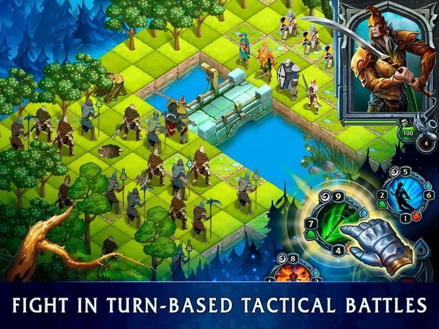 Screenshot 7: Heroes of War Magic－Turn Based RPG & Strategy game