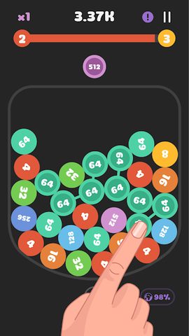 Screenshot 2: Gravity Pops!