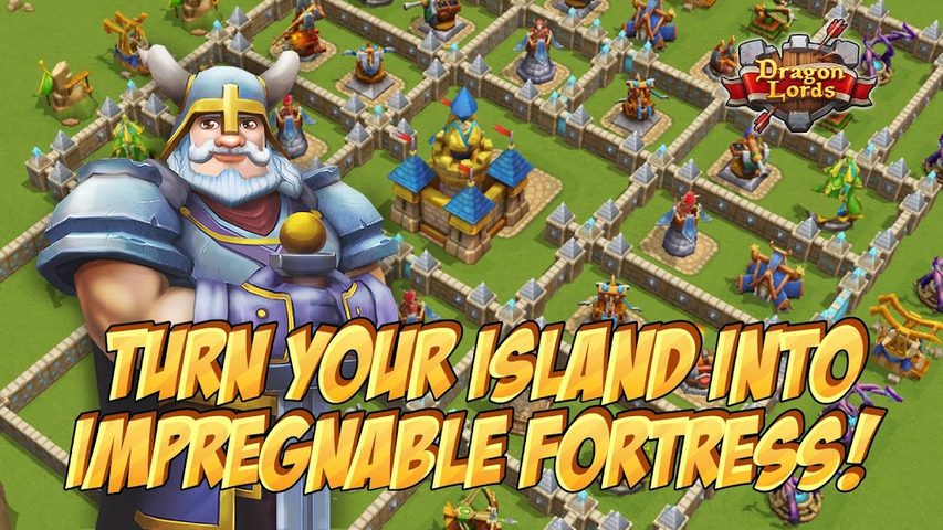 Screenshot 1: Dragon Lords: 3D strategy