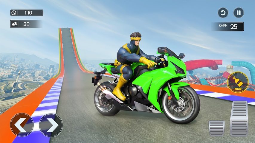 Screenshot 13: Superhero Bike Stunt 3D Games