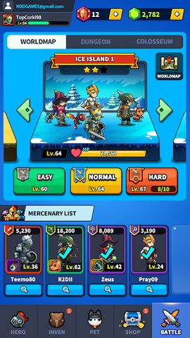 Screenshot 4: Crypto Sword & Magic for Klaytn