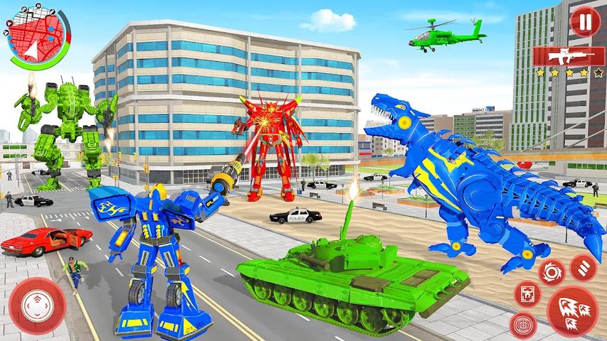 Screenshot 20: Dino Transform Robot Car Game