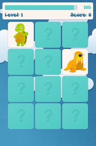 Screenshot 5: Animals memory game for kids