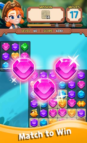 Screenshot 3: JEWEL ISLAND - Pirate Adventure