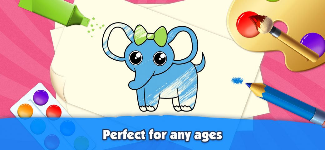 Screenshot 2: Coloring book for kids 2-6 4+