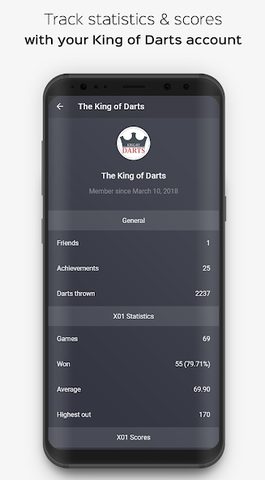 Screenshot 17: King of Darts scoreboard app
