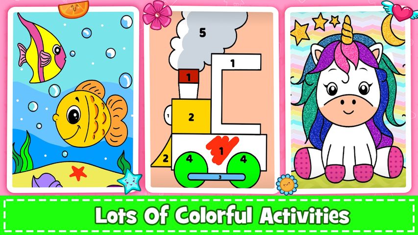 Screenshot 7: Coloring Games : PreSchool Coloring Book for kids
