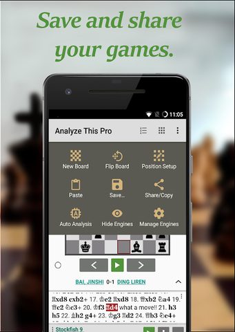 Screenshot 2: Chess - Analyze This (Free)