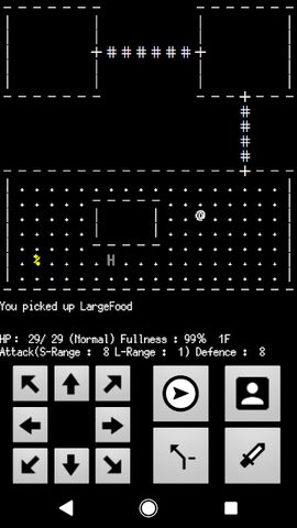 Screenshot 4: Pocket Rogue (Simple Roguelike)
