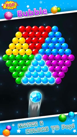 Screenshot 1: Bubble Shooter - Pop Bubbles