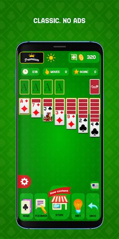 Screenshot 1: Classic Solitaire