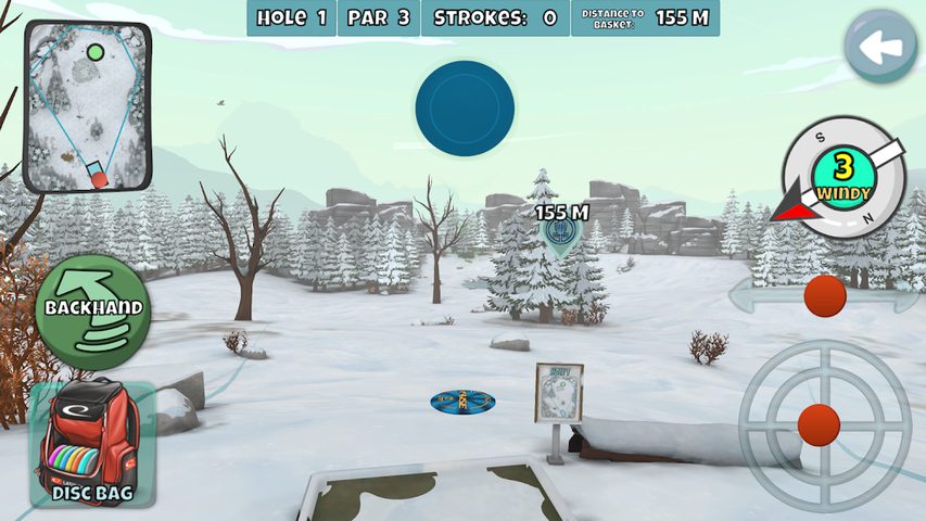 Screenshot 2: Disc Golf Valley