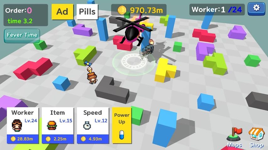 Screenshot 2: Tiny Delivery Idle