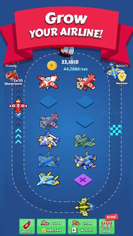 Screenshot 3: Merge Planes Empire
