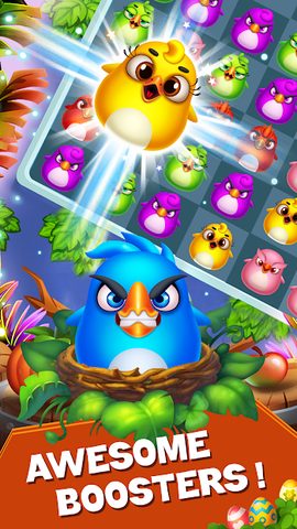 Screenshot 3: Bird Mania - Free Match 3