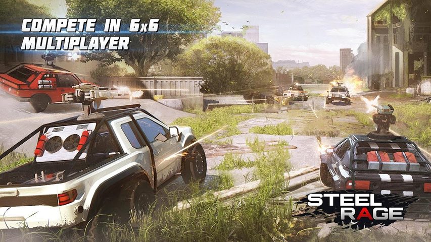 Screenshot 1: Steel Rage: Mech Cars PvP War