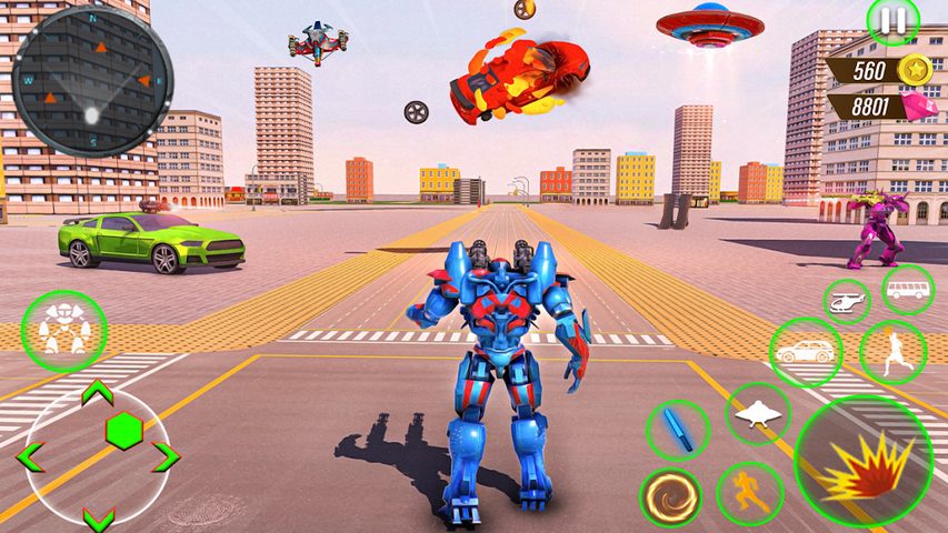 Screenshot 17: Bus Robot Car War - Robot Game