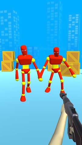 Screenshot 1: Gun Master 3D - Shoot 'Em Down