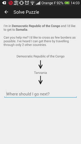 Screenshot 2: Shortest Path