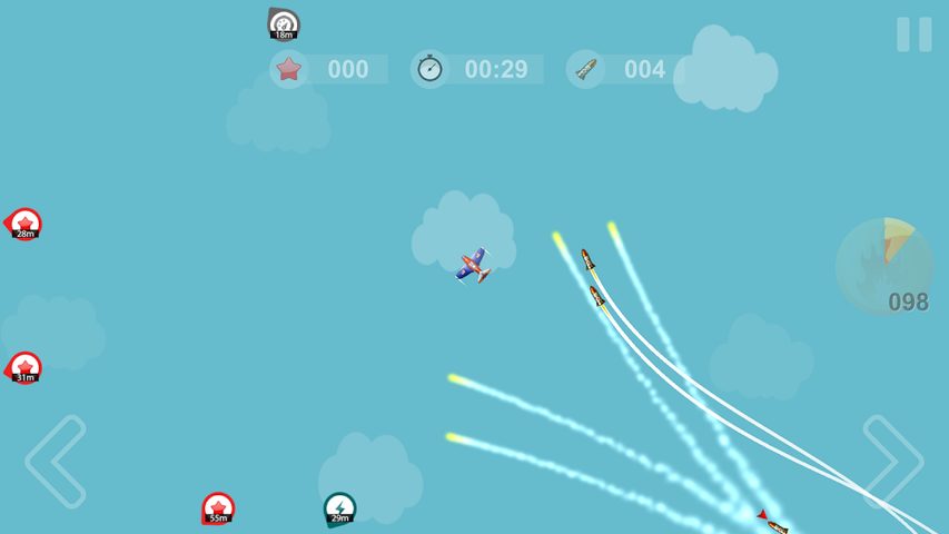 Screenshot 7: Missile Escape