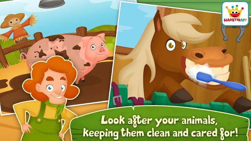 Screenshot 4: Dirty Farm for Kids