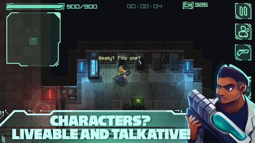 Screenshot 3: Endurance: epic space team rpg
