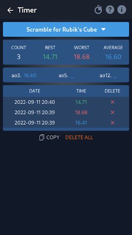 Screenshot 19: Cube Solver