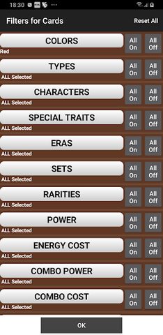 Screenshot 8: Database for Super Ball TCG