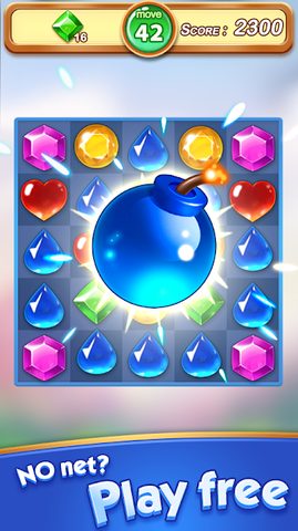 Screenshot 2: Jewel & Gem Blast - Match 3 Puzzle Game