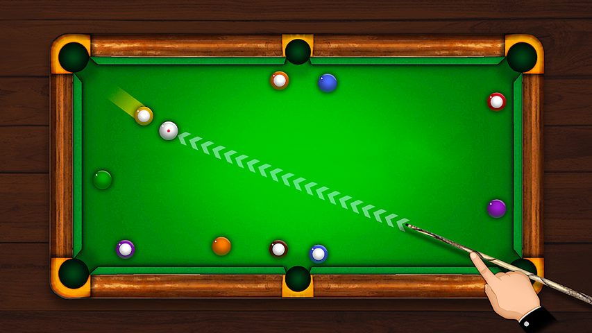 Screenshot 1: 8 Ball Clash - offline Billiar