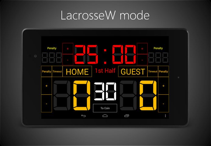 Screenshot 6: Scoreboard Lacrosse