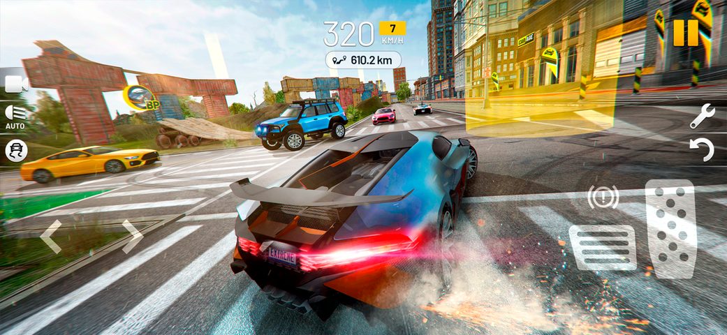 Screenshot 4: Extreme Car Driving Simulator 4+