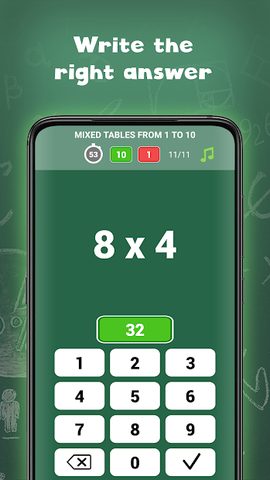 Screenshot 12: Times tables free for kids (multiplication table)