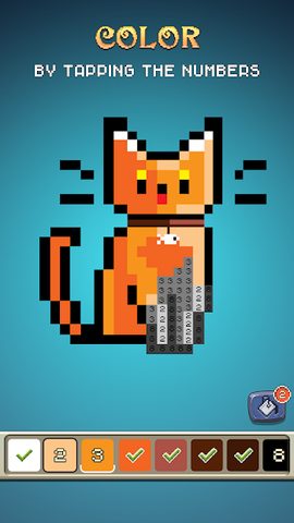 Screenshot 3: Color Island: Pixel Art