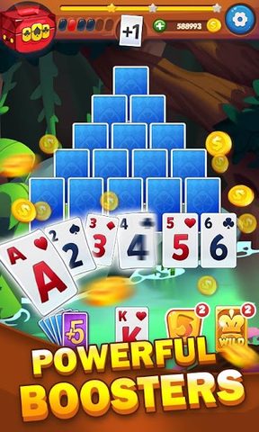 Screenshot 2: Solitaire Tripeaks Adventure - 2021 Card Journey