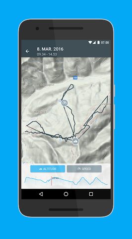 Screenshot 3: Sportler Ski Tracker